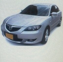[216-1149 LD EM 2] FAROLA IZQUIERDA MAZDA 3  2003-2006 (HATCHBACK)