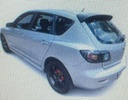 [216-1964 UQ ] DEPO - TAIWAN / STOP TRASERO IZQUIERDO MAZDA 3  2003-2005 (HATCHBACK)