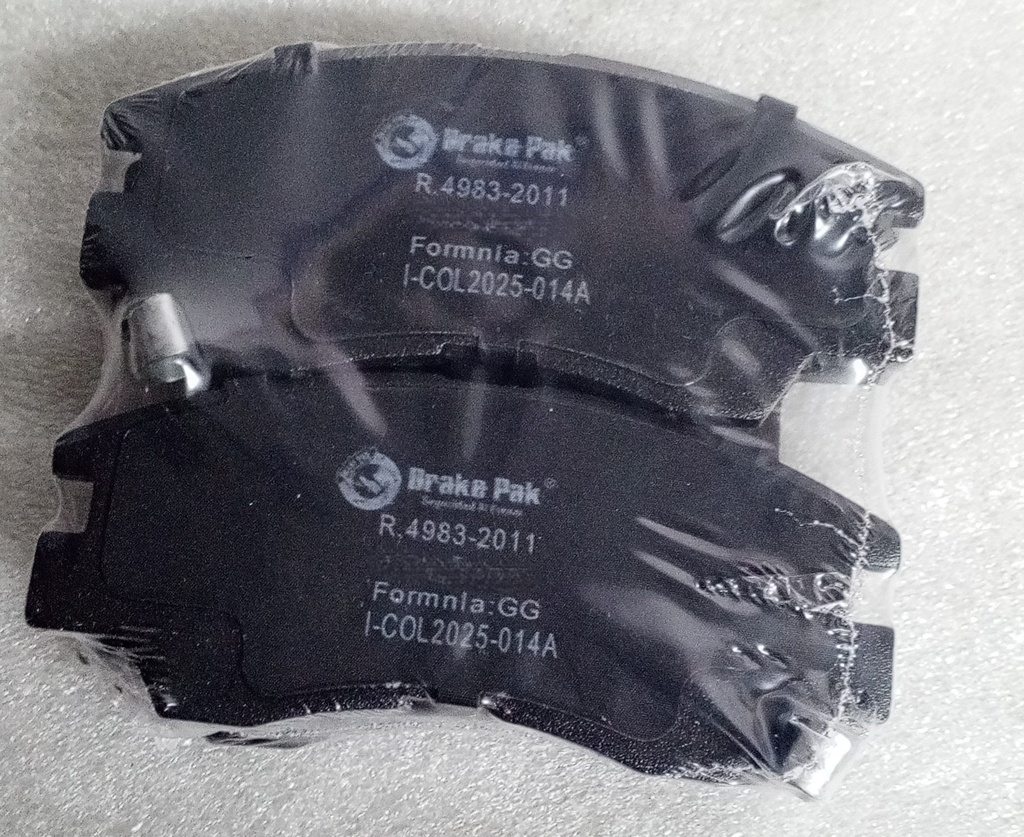 [ 7241BPTC ] - BRAKE PAK - PASTILLAS FRENOS DELANTEROS MONTERO STD / L300 (CERAICA)