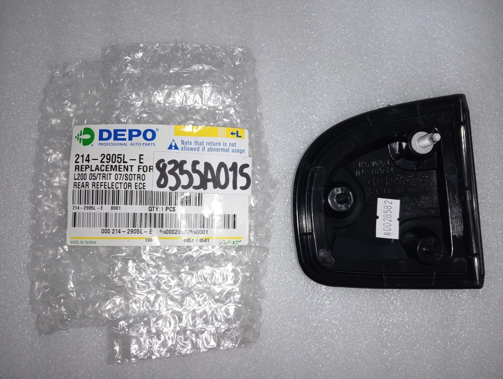 [214-2905L] - DEPO-TAIWAN | REFLECTOR TRASERO IZQUIERDO MITSUBISHI SPORTERO