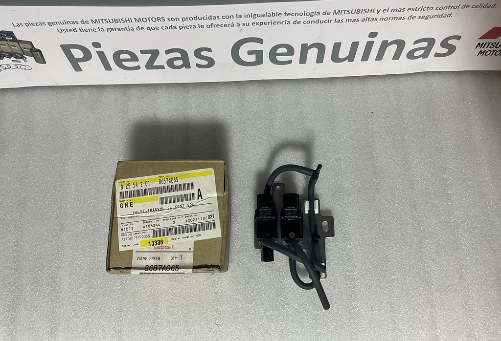 [8657A065] - MITSUBISHI | VALVULA CONTOL .SOLENOIDE RUEDA LIBRE SPORTERO / NEW NATIVA