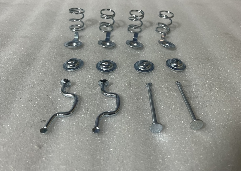 [KP-6117] [4800A190(4) / 4800A191(4)  / 4800A186(2)] - [4800A188(2)  / 4800A189(2)]- BRAKE SYSTEM | KIT RESOSRTES Y PINES FRENO TRASEROS MONTERO SPORT