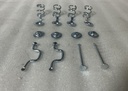 [KP-6117] [4800A190(4) / 4800A191(4)  / 4800A186(2)] - [4800A188(2)  / 4800A189(2)]- BRAKE SYSTEM | KIT RESOSRTES Y PINES FRENO TRASEROS MONTERO SPORT
