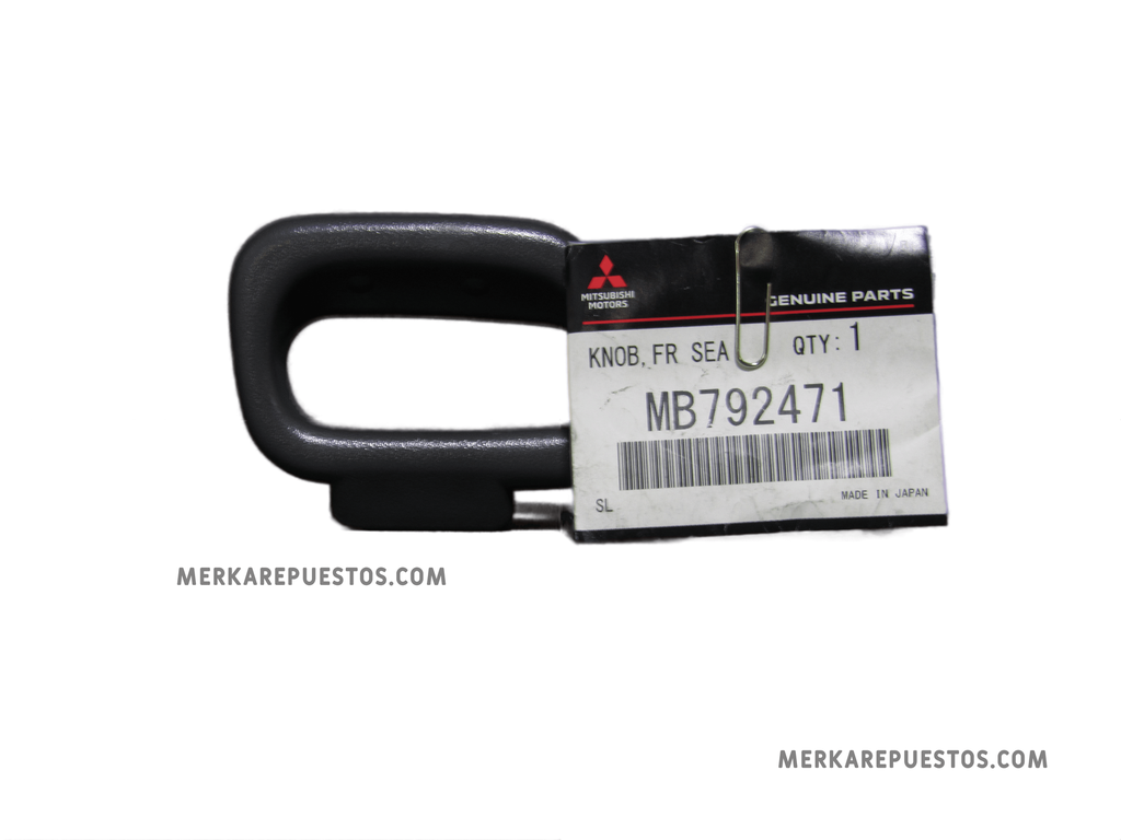 [MB792471] - MITSUBISHI | PERILLA CORREDERA ASIENTO MONTERO LADO IZQ. (GRIS)