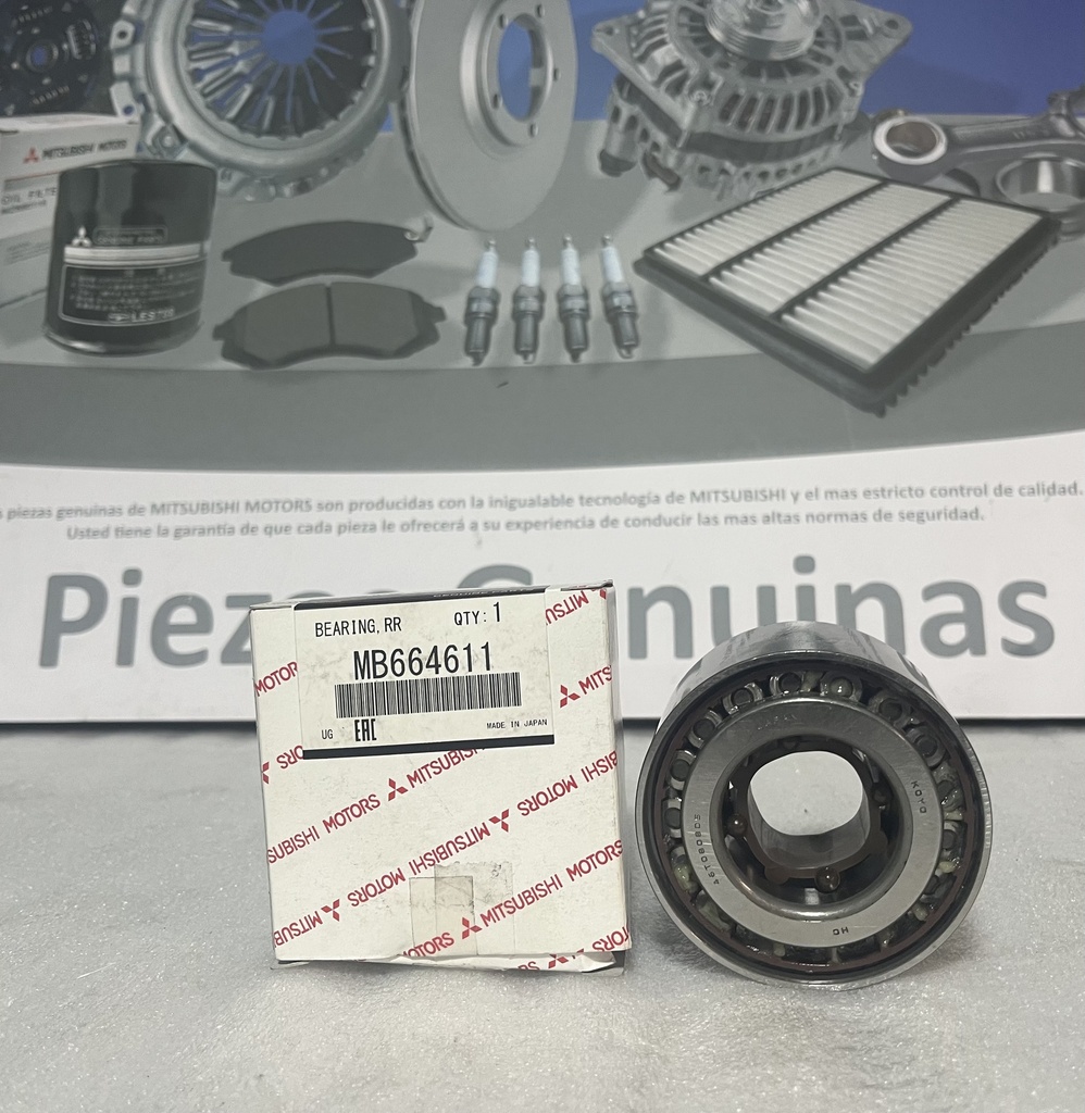 [MB664611] - MITSUBISHI | RODAMIENTO EJE TRASERO (REVISAR) INCOMPLETO