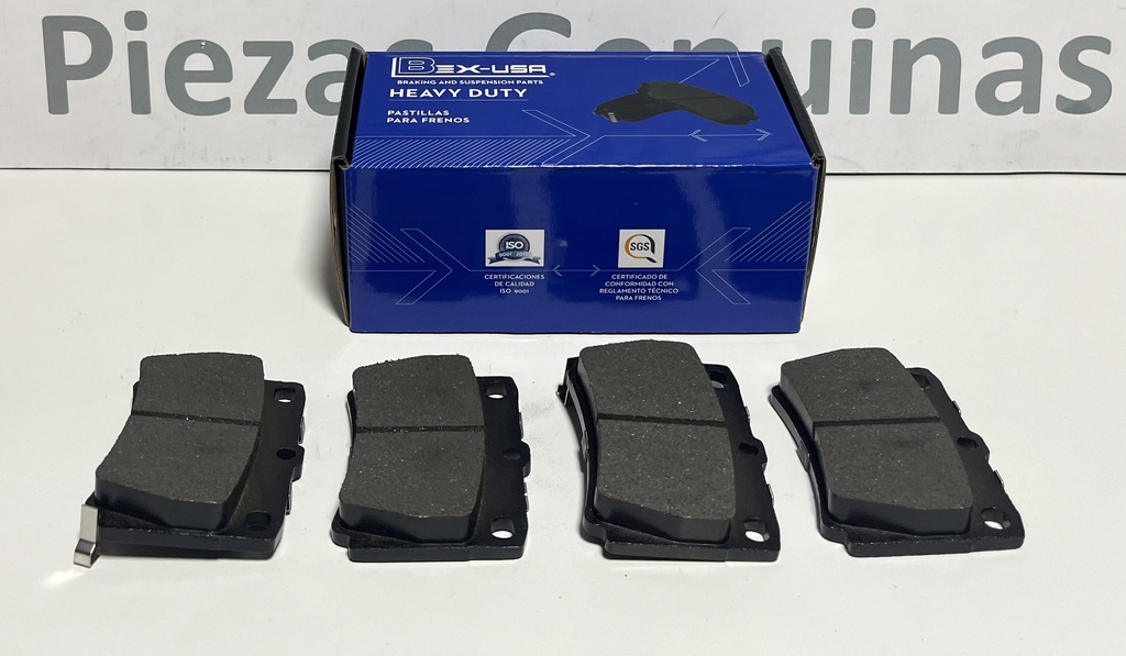 [7602-D733H] - BEX -USA | PASTILLAS FRENOS TRASEROS MITSUBISHI MONTERO SPORT 2017/ (HEAVY DUTY)