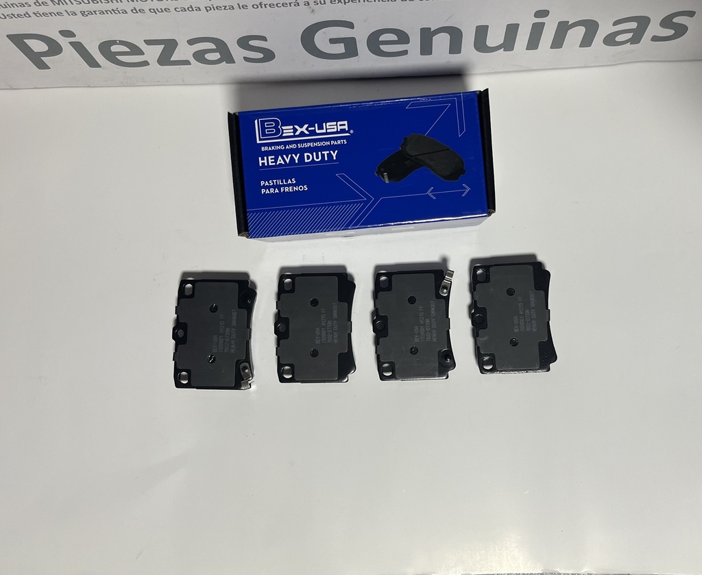 [7602-D733H] - BEX -USA | PASTILLAS FRENOS TRASEROS MITSUBISHI MONTERO SPORT 2017/ (HEAVY DUTY)