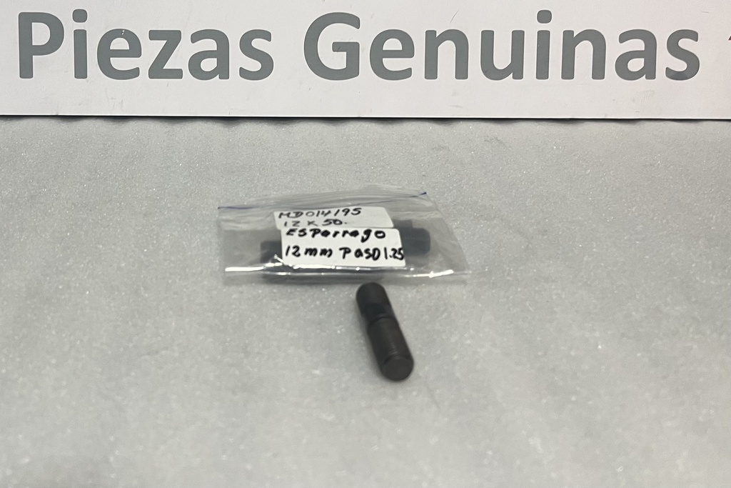 [MD014195] - NACIONAL | ESPARRAGO PARA MULTIPLE / EXHOSTO MONTERO Y NATIVA 12X50 mm (PASO 1,25)