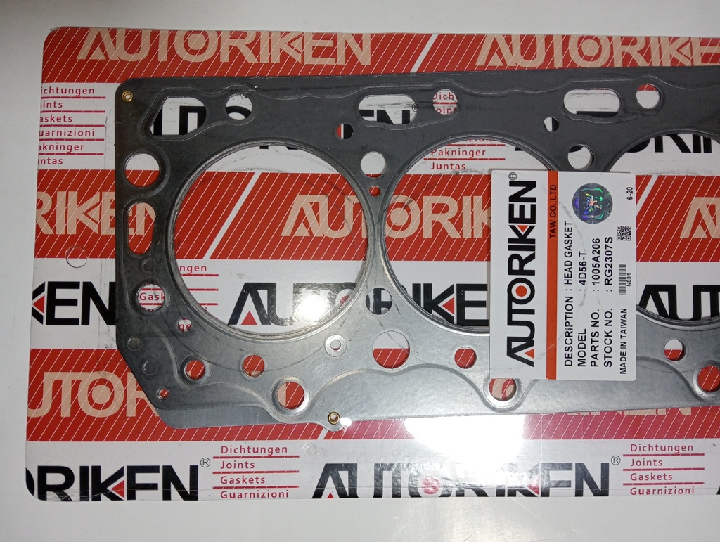 [1005A207] - AUTORIKEN | EMPAQUE CULATA MITSUBISHI SPORTERO 2.5 / MOTOR 4D56   (T=1.05  C)