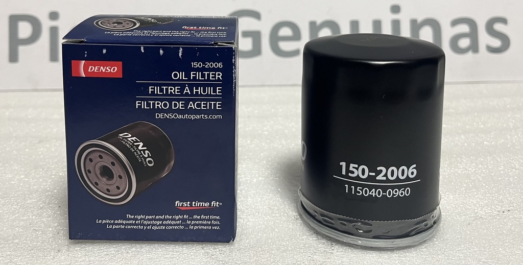 [150-2006] - DENSO | FILTRO ACEITE MITSUBISHI LANCER CS6A (20X1.5)