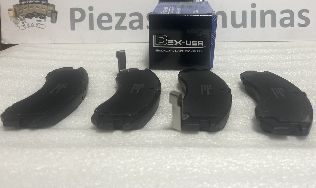 [7412] MR389546 - BEX USA | PASTILLAS FRENOS DELANTEROS MONTERO V6-3000 / NATIVA K96W (HEAVY DUTY)