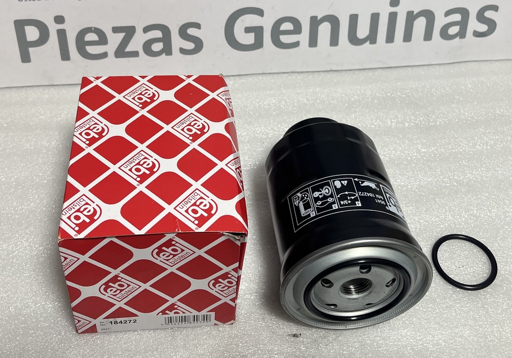 [1770A053]FILTRO PARA COMBUSTIBLE MITSUBISHI SPORTERO 2.5 / TOYOTA PRADO TXL 3.0 / HILUX 3.0 / MAZDA BT50 / URBAN  FEBI BILSTEIN - ALEMANIA