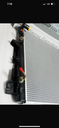 RADIADOR MITSUBISHI SOPORTERO  DIESEL A/T (SALIDAS EN CODO RECTO) 