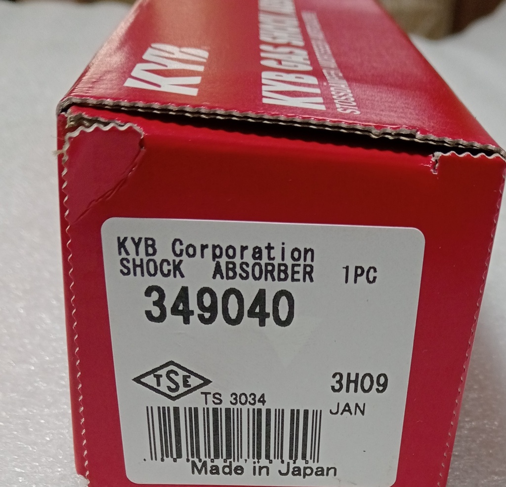 [349040] - KYB | AMORTIGUADOR TRASERO MITSUBISHI OUTLANDER 2008 / ( GAS) (CHUZO/BUJE) 12mm