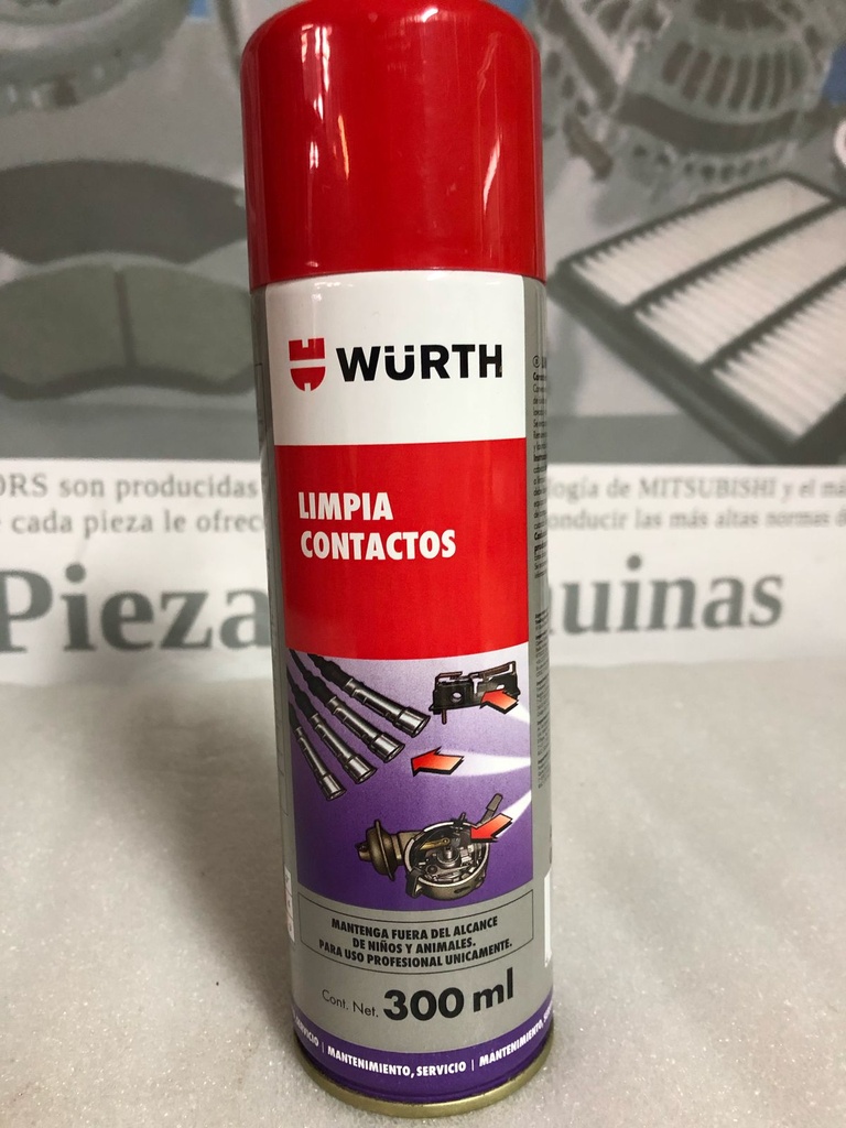 [0893-65-200] - WURTH | LIMPIADOR DE CONTACTOS (300 ml)