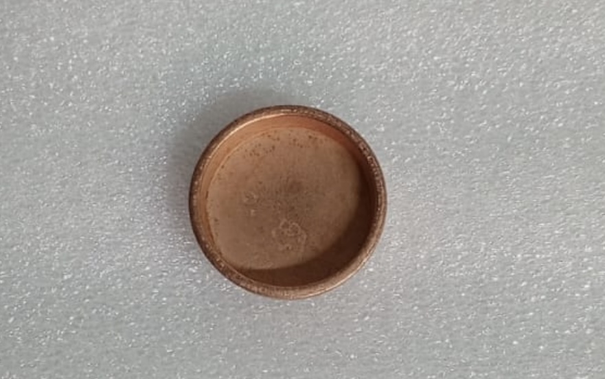 [MF665541] - NACIONAL | TAPON BLOQUE MOTOR  35 mm (COBRIZADO)
