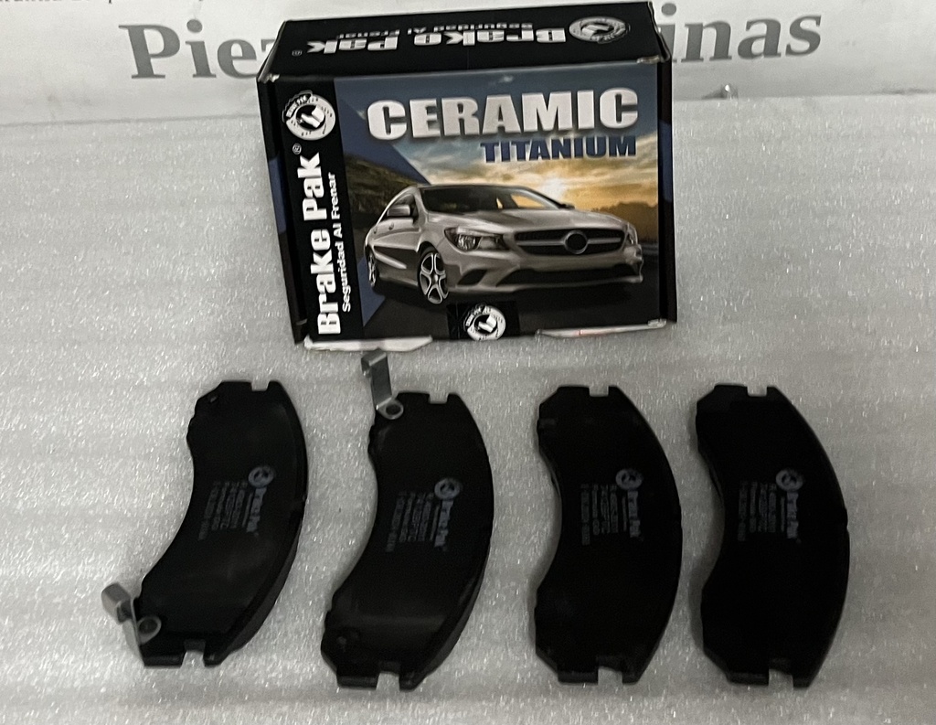 [7412] [MR389546 ]- BRAKE PAK | PASTILLAS FRENOS DELANTEROS MONTERO V6-3000 / NATIVA K96W (CERAMICA)