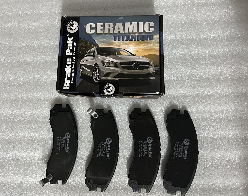 [7412] [MR389546 ]- BRAKE PAK | PASTILLAS FRENOS DELANTEROS MONTERO V6-3000 / NATIVA K96W (CERAMICA)