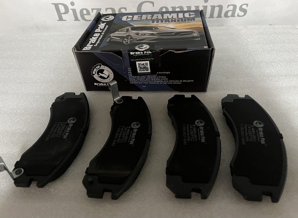 [7412] [MR389546 ]- BRAKE PAK | PASTILLAS FRENOS DELANTEROS MONTERO V6-3000 / NATIVA K96W (CERAMICA)