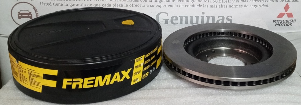 [BD7113] - FREMAX-BR | DISCO FRENO DELANTERO MITSUBISHI NEW MONTERO 3.8(D-333mm/G-30mm/REC-26MM/DI-93mm /6 HUECOS)