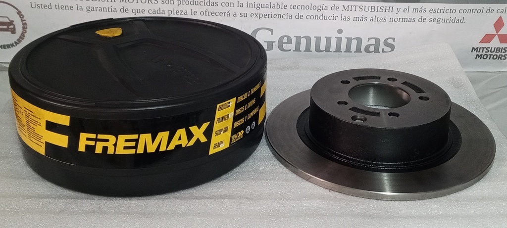 [BD-4648] - FREMAX-BR | DISCO FRENO TRAS. MITSUBISHI OUTLANDER 2.4 /30 /ASX