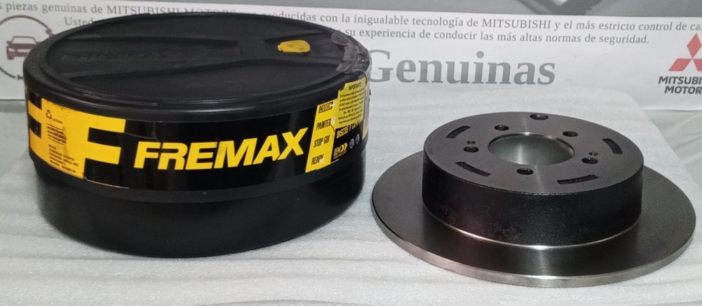 [BD-4650] - FREMAX-BR | DISCO FRENO TRAS. MITSUBISHI OUTLANDER 2.4 /30 /ASX