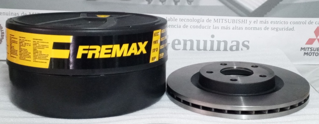 [BD-4644] - FREMAX-BR | DISCO FRENO DELANTERO MITSUBISHI OUTLANDER / ASX /LANCER