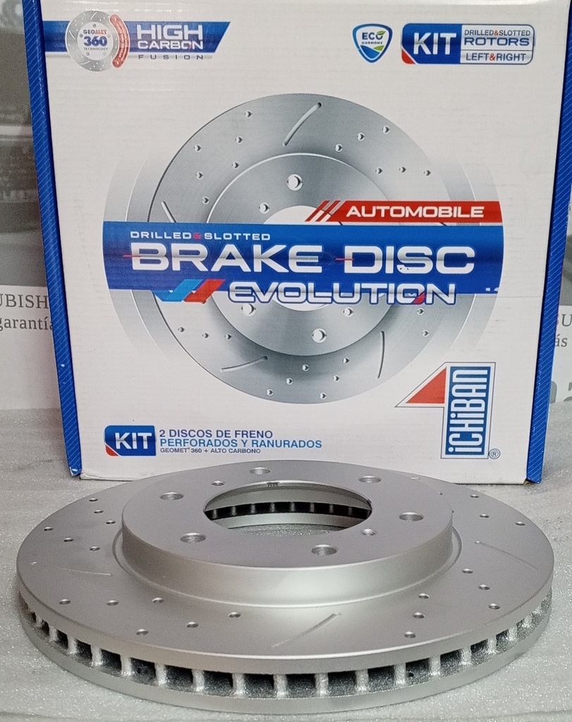 [MN102276] - ICHIBAN  | DISCO FRENO MITSUBISHI SPORTERO 2.500 c.c (VENTILADO) IZQ/DER