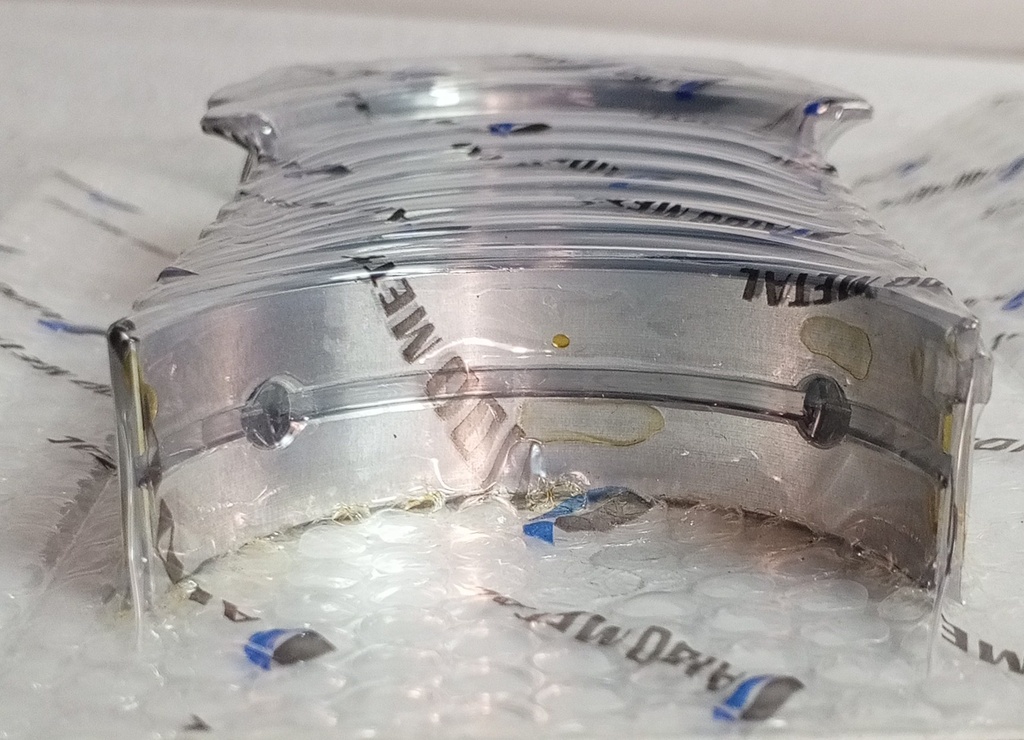 [M7277-0.25 ] - DAIDO | CASQUETES BANCADA MITSUBISHI L-200 / HYUNDAI STAREX / H-100 / MOTOR 4D55 / 4D56