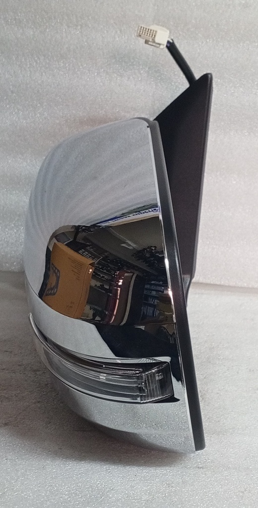 [ 7632B837 ] - NIKKO - ESPEJO EXTERIOR IZQUIERDO MITSUBISHI SPORTERO 2017- (TAPA CROMADA)