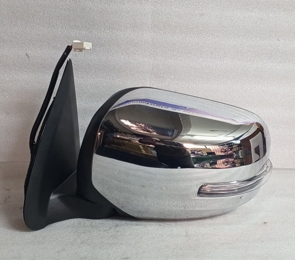 [ 7632B837 ] - NIKKO - ESPEJO EXTERIOR IZQUIERDO MITSUBISHI SPORTERO 2017- (TAPA CROMADA)