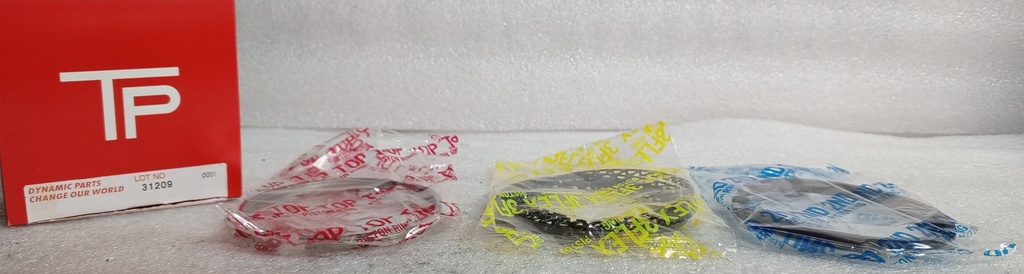 [33897 (0.75) ] - TP | ANILLOS MOTOR MITSUBISHI LANCER 1300 4G13 (0.75) CB1A (1.2/1.5/3.0) 71mm PLANO (USAR PISTONES M7105)