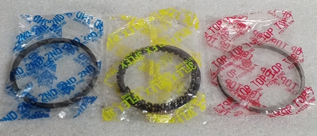 [33897 (1.00) ] - TP | ANILLOS MOTOR MITSUBISHI LANCER 1300 4G13 (1.00) CB1A (1.2/1.5/3.0) 71mm PLANO (USAR PISTONES M7105)
