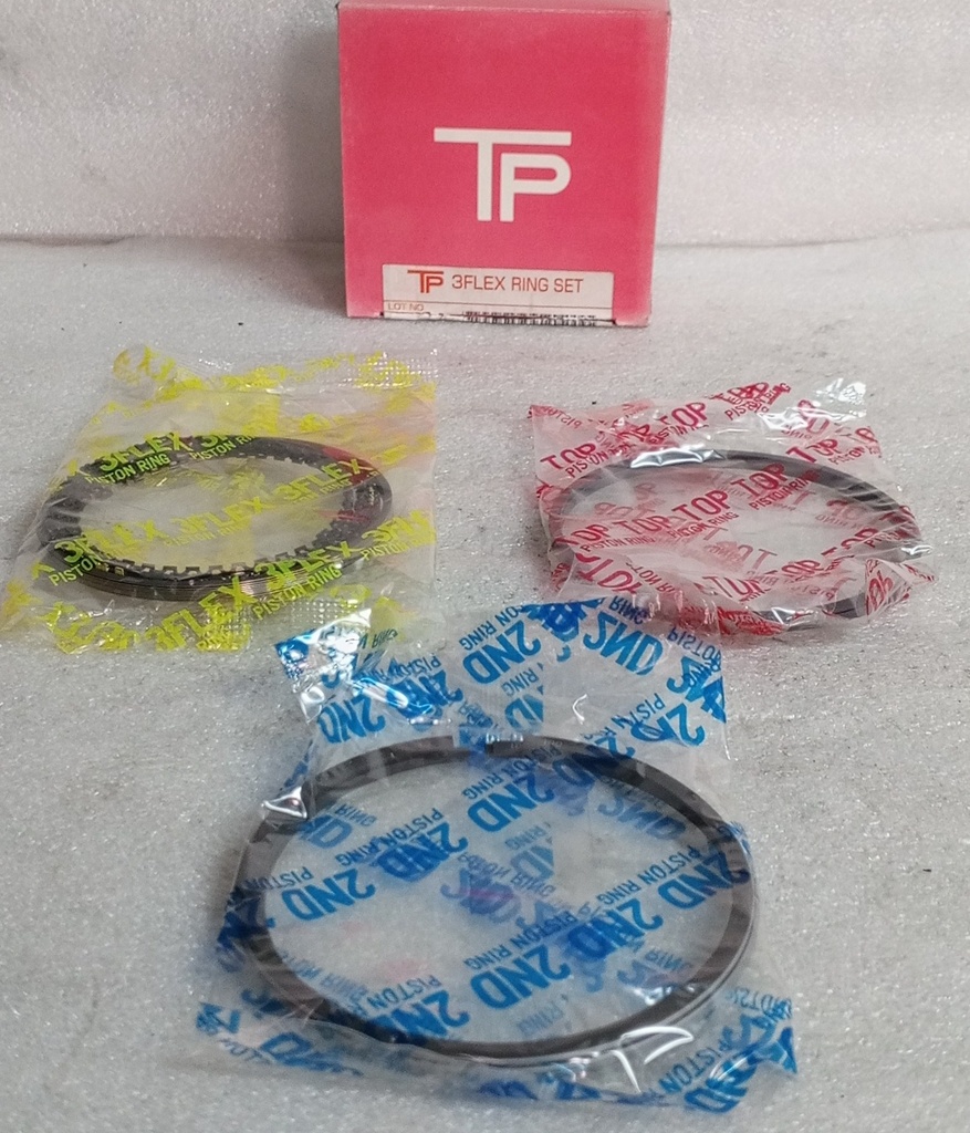 [33902-1.00] - TP | ANILLOS MOTOR MITSBISHI LANCER MOTOR 4G92 1600 (1.00)1.2/1.2/2.8 CK4A/CJ4A / MONT-IO USAR PIST M8110 (81mm)