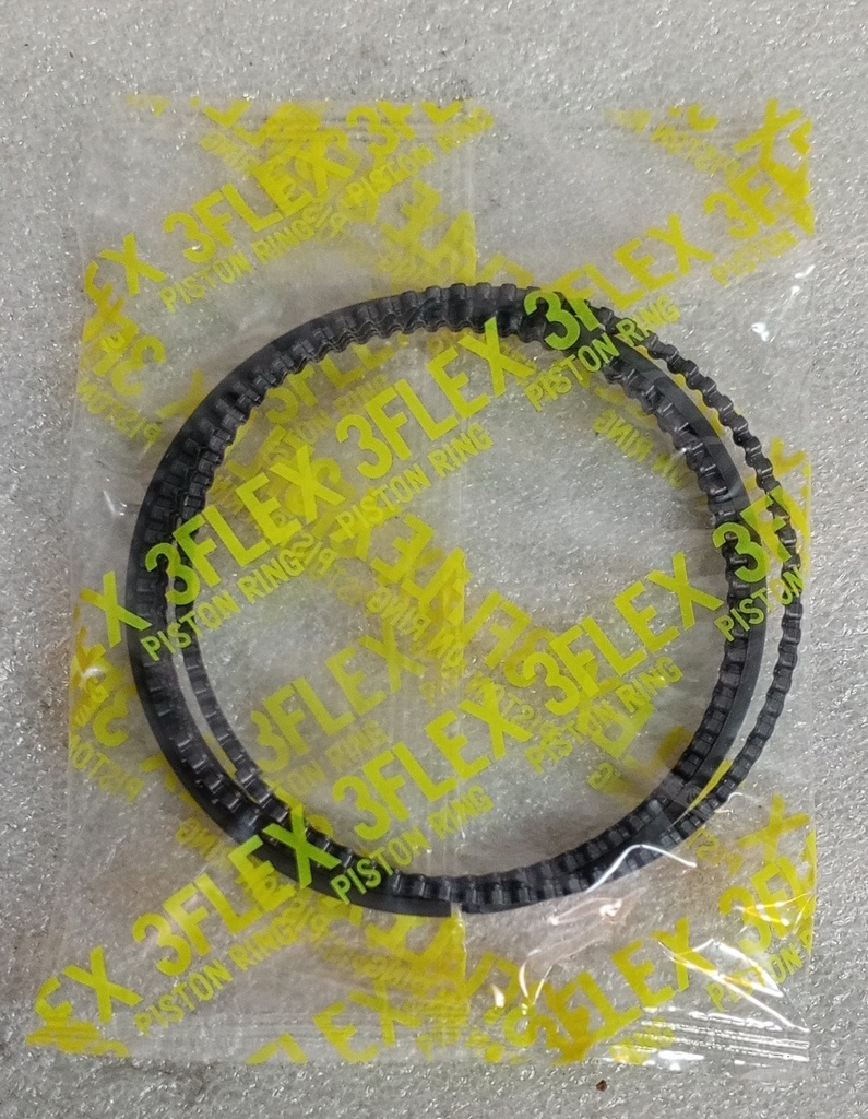 [33938 (0.50)] - TP | ANILLOS MOTOR MITSUBISHI LANCER 1600 4G18 (0.50) CS3A (1.2/1.2/2.5) 76mm PLANO  (USAR PISTONES M7633)