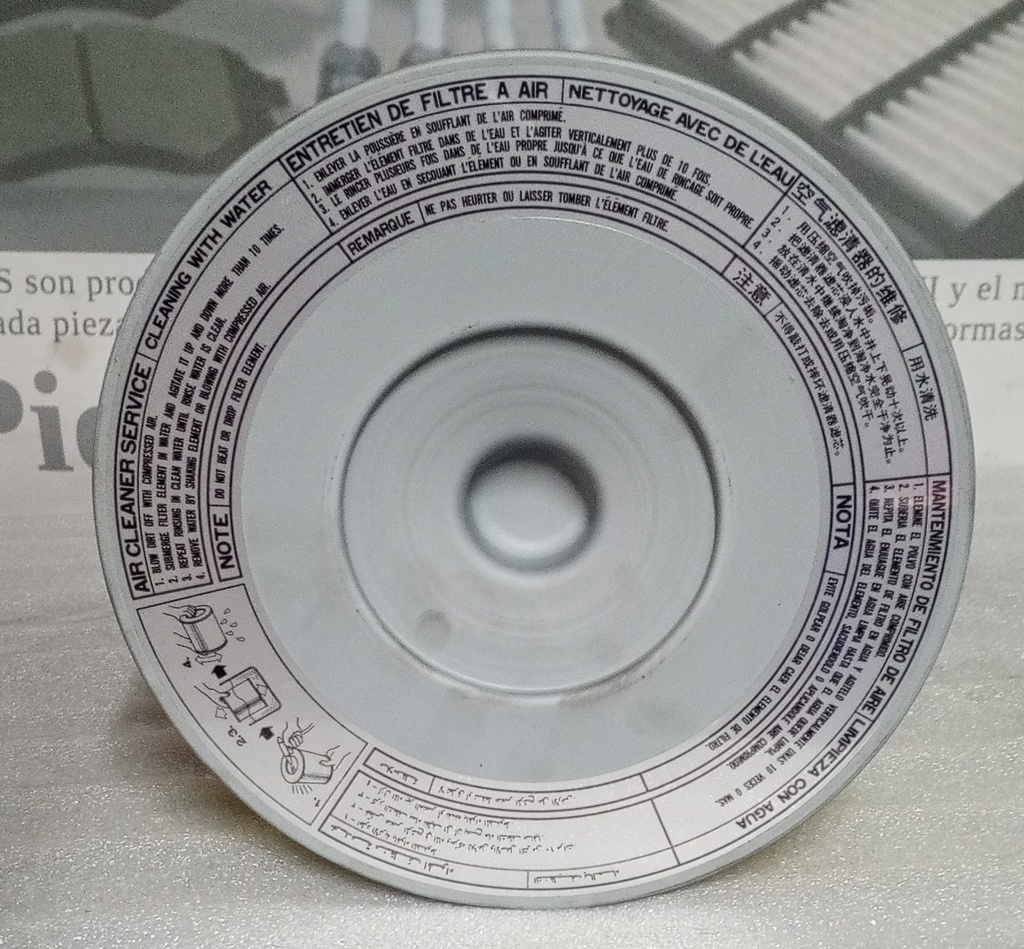 [17801-62010] - TOYOTA | FILTRO AIRE TOYOTA PRADO