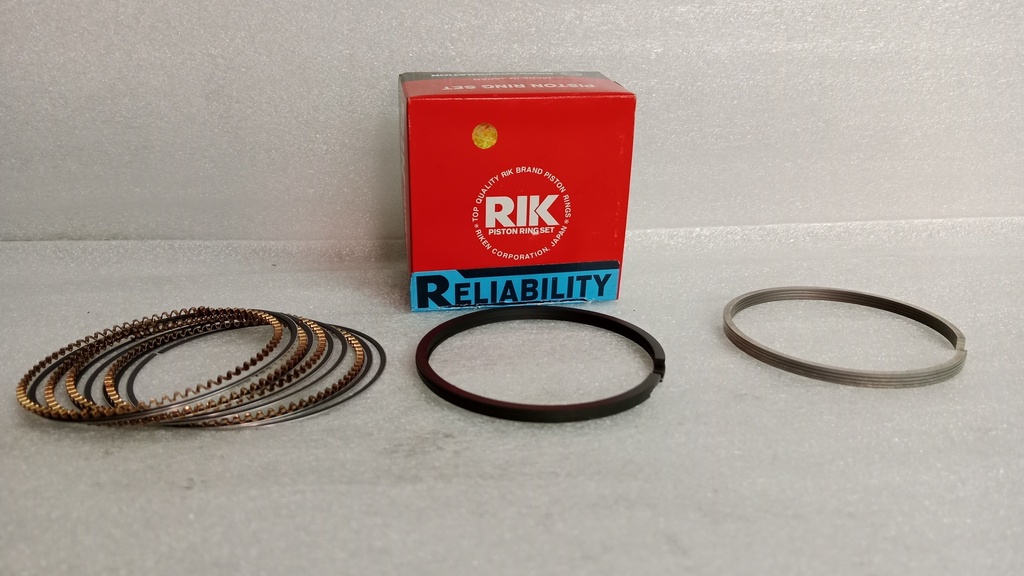 [20007-22 (STD)] - RIK-JAPON | ANILLOS MOTOR MITSUBISHI LANCER 1600 /  4G18 (STD)  CS3A / MONTERO I0 1600 (1.2/1.2/2.5) 76mm PLANO 