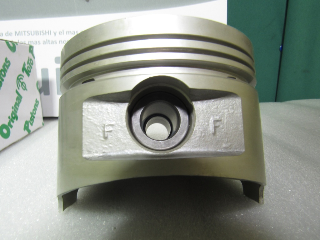 [M9116-R/L-0.50] - TOTO | PISTONES MOTOR MON-V6-3000  0.50  (6G72) (91.1mm) ( PLANO / RANURA GRUESA) (1.5 / 1.5 / 4.0)
