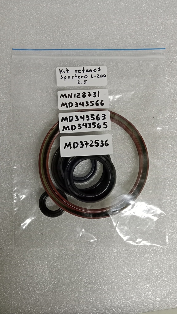 [KIT-RETENES  MOTOR  L-200 4D56] - ERISTIC - KIT RETENES MOTOR SPORTERO / L-200 MOTOR 4D56