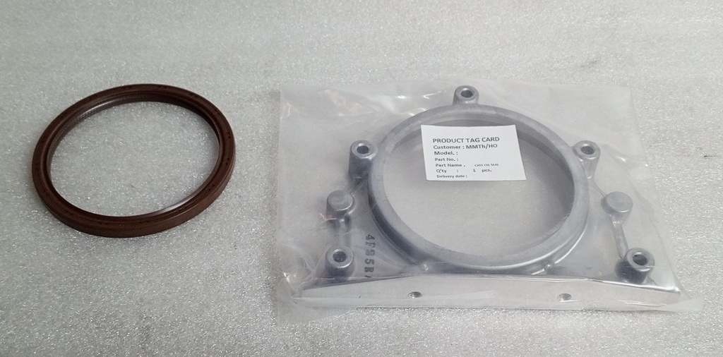 [ MN128729 ] - MITSUBISHI - Conjunto de cárter, cigüeñal trasero, junta