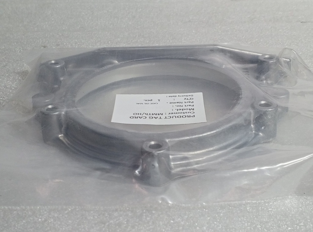 [ MN128729 ] - MITSUBISHI - Conjunto de cárter, cigüeñal trasero, junta