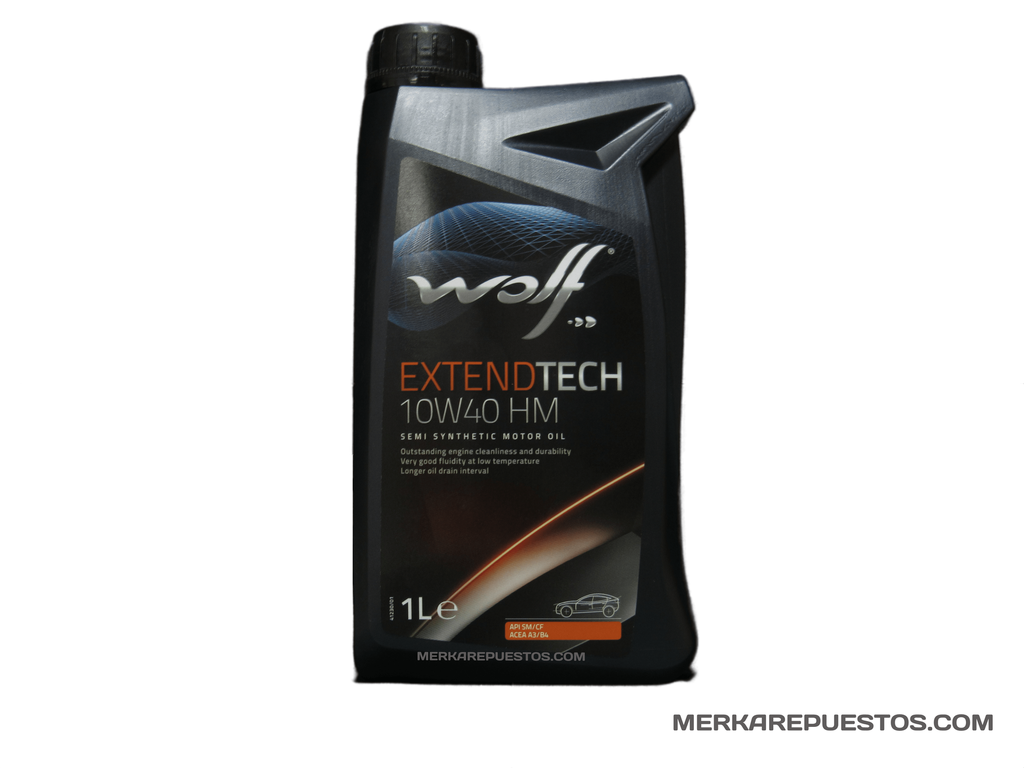 [10W40-HM] - WOLF | ACEITE SEMISINTETICO 1/4 (SELLADO)