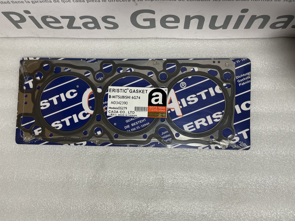 [MD342390]- ERISTIC | EMPAQUE CULATA MITSUBISHI  MONTERO V6-3500  (ACERO CAPA SENCILLA)