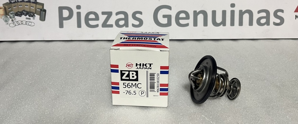 [MD170031] -HKT- TERMOSTATO MITSUBISHI LANCER CK1A CARB. / NATIVA DIESEL 2008- K97W (76.5 GRADOS)