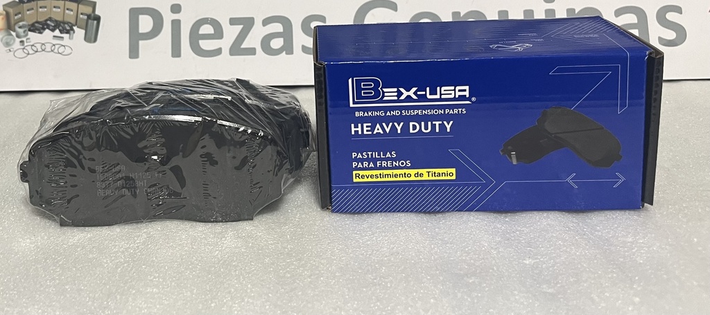 [4605B531  4605B541]- BEX-USA | PASTILLAS FRENOS DELANTEROS MONTERO SPORT (HEAVY DUTY) 
