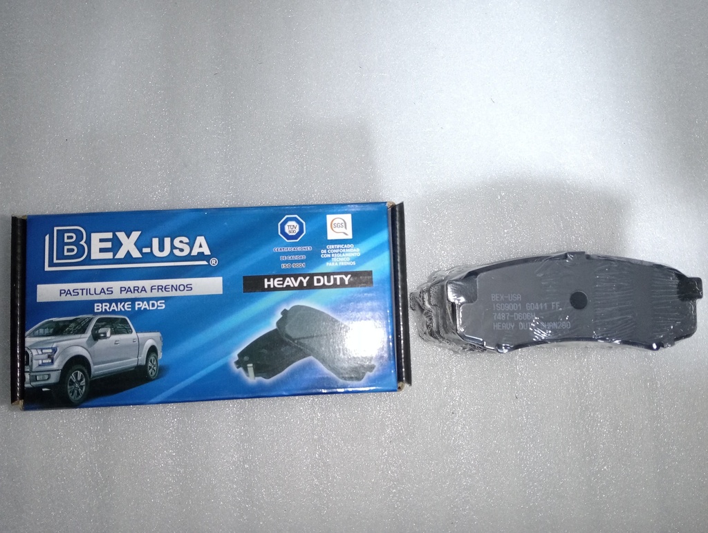 [[HEAVY DUTY] - [MR389547  MZ690016  10207] [10207-L0402H]] [10207-L0402H] - BEX-USA | PASTILLAS FRENOS DELANTEROS MITSUBISHI MONTERO 2.4 