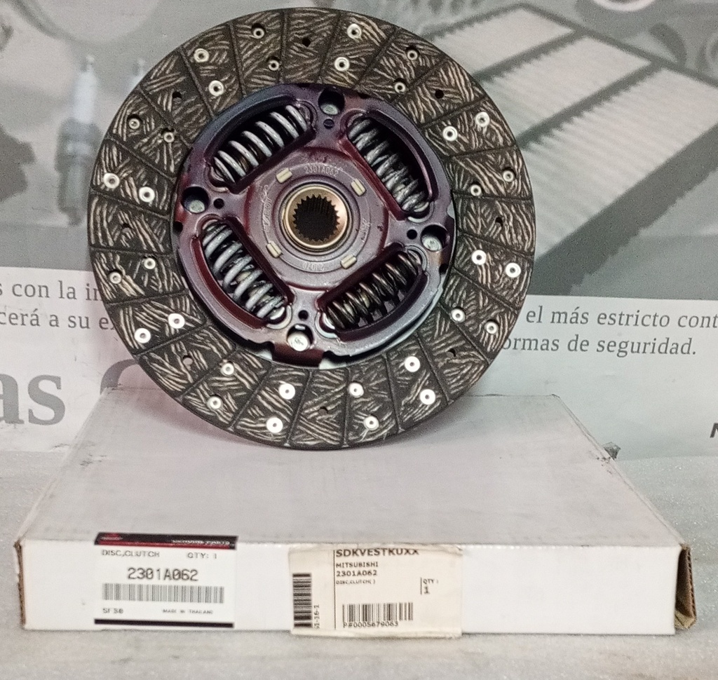 [2301A062] - MITSUBISHI | DISCO EMBRAGUE 