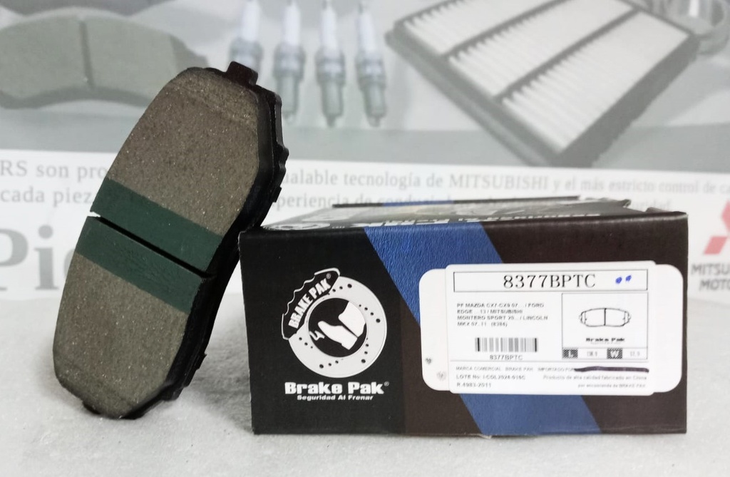 [8377BPTC] - BRAKE PAK | PASTILLAS FRENOS DELANTEROS MONTERO SPORT 