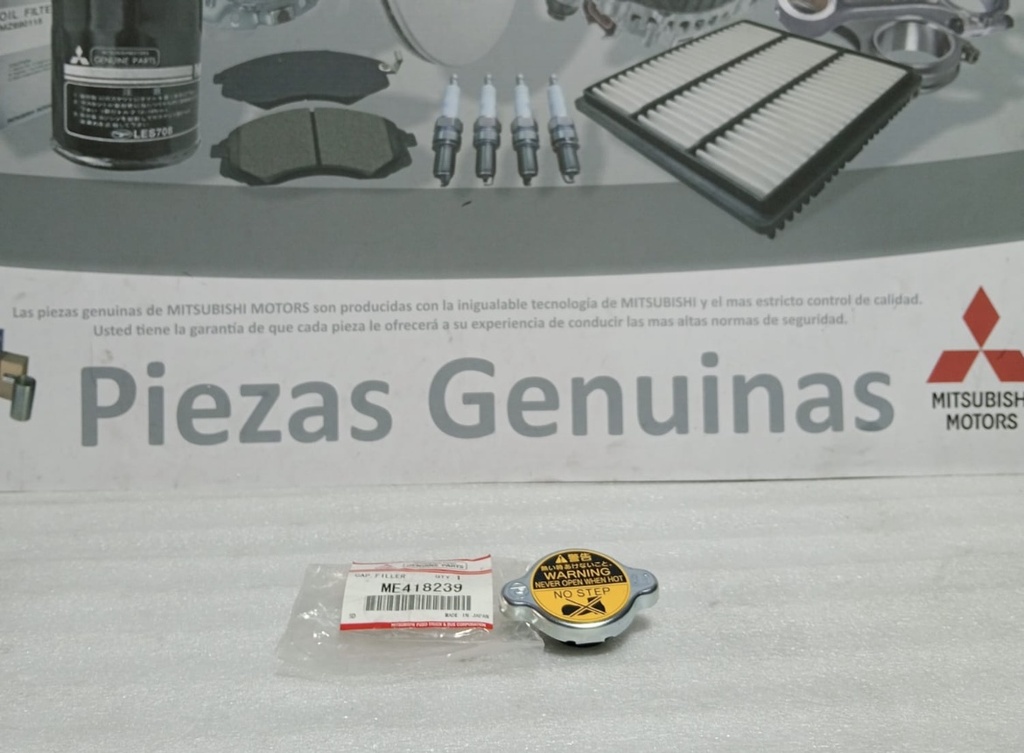 [[MB660735] - [0] ME293966] [ME418239] - MITSUBISHI | TAPA RADIADOR CANTER  (0.9 LBS)