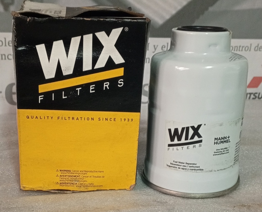 [1770A053] - WIX-USA | FILTRO COMBUSTIBLE SELLADO SPORTERO 3.2 / 2.5 / NISSAN / TOYOTA